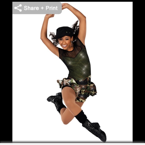 A Wish Come True Other New Arrival Camouflage Dance Costume Poshmark
